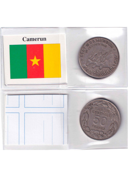 CAMEROUN 50 Francs 1960 Splendida